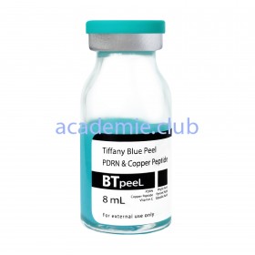 Бирюзовый пилинг с ПДРН и пептидом меди Тiffany Blue Peel BTpeeL, 8 мл. 